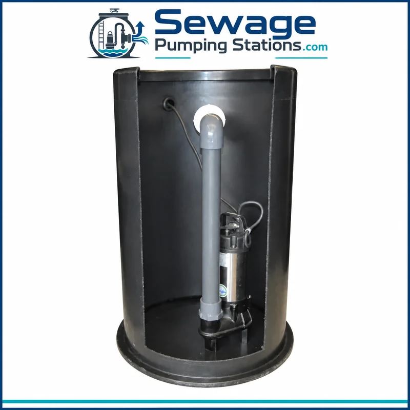 Representative Micro range pump station with internal pump